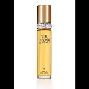 White diamonds Elizabeth Taylor spray